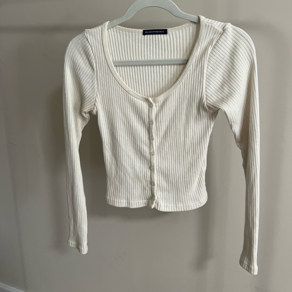 Brandy Melville button down cardigan top